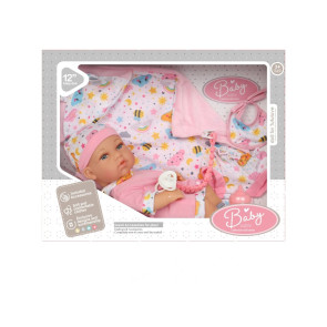 TUTU LOVE Кукла бебе Deluxe с хавлия