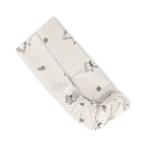 LORELLI Classic Чаршаф с ластик РАНФОРС за мини кошара 98/65 см. JUNGLE БЕЖ