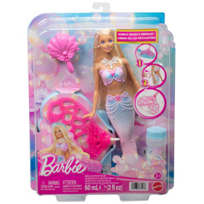 BARBIE FASTASY Кукла Русалка С Мехурчета