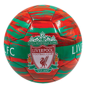 Футболна Топка FC Liverpool Червен/Тюркоаз, Размер 5