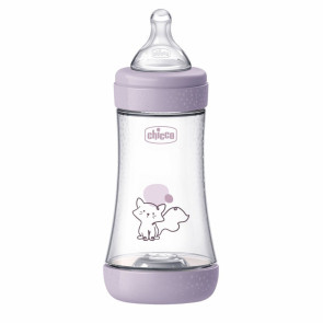 CHICCO Шише PERFECT5 PP силикон 240мл РОЗОВО