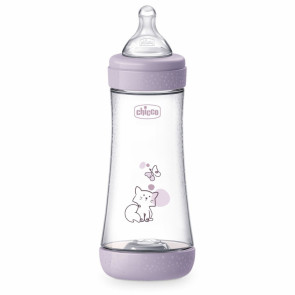 CHICCO Шише PERFECT5 PP силикон 300мл РОЗОВО