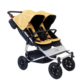 MOUNTAIN BUGGY Комбинирана количка за близнаци DUET HERITAGE PLUS V4 SOLARE