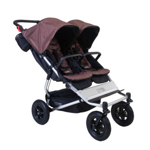 MOUNTAIN BUGGY Комбинирана количка за близнаци DUET HERITAGE PLUS V4 MUSTANG