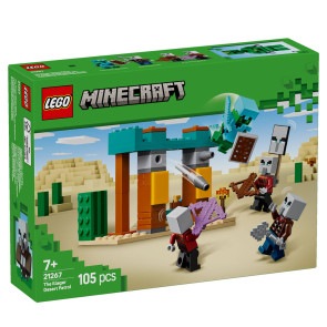 LEGO Minecraft Пустинният патрул на злобарите 21267