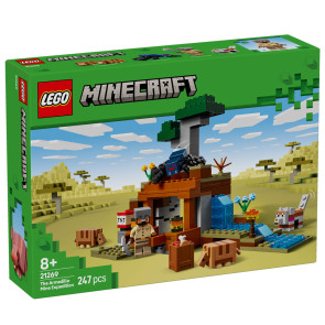 LEGO Minecraft Минна експедиция с броненосец 21269