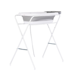 CHIPOLINO К-кт сгъваема вана със стойка SLIM СИВА