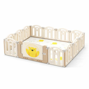 МОНИ Сгъваема ограда 160/120 см с килимче TEDDYLAND