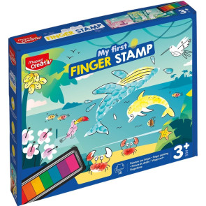 Maped Creativ Early Age Комплект за рисуване с печати с пръсти