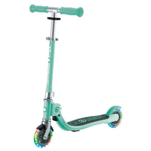 GLOBBER Скутер FLOW FOLDABLE JUNIOR LIGHTS МЕНТА