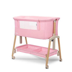 LORELLI Premium Мини кошара - кошче MILLIE PINK WOODEN EFFECT
