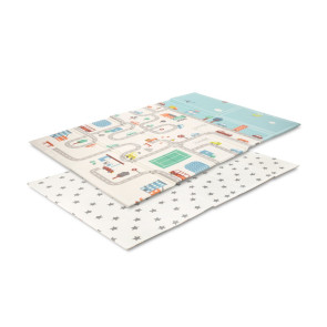 LORELLI Premium Двулицево термо килимче от XPE пяна 120x180х1см CITY ROAD PLAY