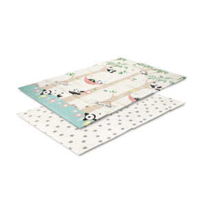 LORELLI Premium Двулицево термо килимче от XPE пяна 120x180х1см PANDA PARK