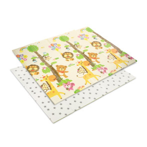 LORELLI Premium Двулицево термо килимче от XPE пяна 180x200х1см UNDER THE RAINBOW