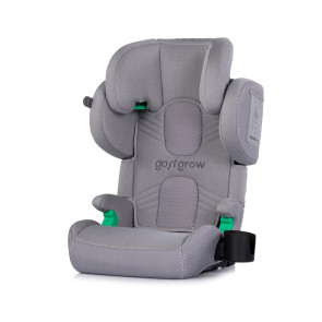 CHIPOLINO Стол за кола I-SIZE GO'N'GROW ISOFIX (100-150 см) ПЛАТИНА