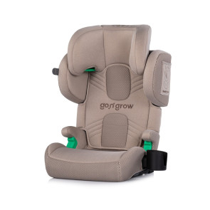CHIPOLINO Стол за кола I-SIZE GO'N'GROW ISOFIX (100-150 см) ЛАТЕ