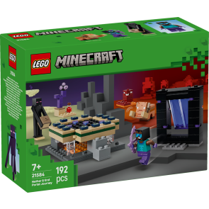 LEGO Minecraft Пътешествие през портала към Ада и Края 21584
