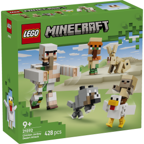 LEGO Minecraft Пустинната атака на жокея на пилета 21592