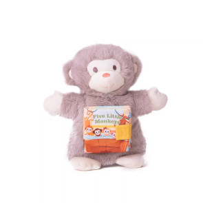 АМЕК BABY Играчка Марионетка МАЙМУНКА с книжка 25 см.