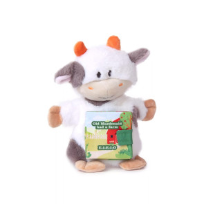 АМЕК BABY Играчка Марионетка КРАВА с книжка 25 см.