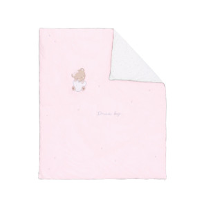 KIKKA BOO Олекотена завивка 110/95 см. DREAM BIG PINK