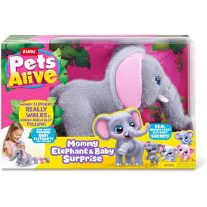 PETS ALIVE Мама Слон с Бебета
