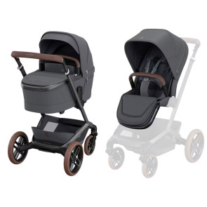 MAXI-COSI Комбинирана количка 2в1 FAME MOON GRAPHITE