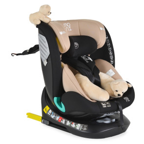 CANGAROO Стол за кола I-SIZE I-SERENGETI 360° ISOFIX (40-150 см) БЕЖОВ