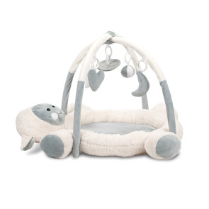 LORELLI Toys Активна гимнастика МЕРИ ПЛЮШ СИВО/БЯЛА