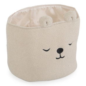 МОНИ Кош за играчки 30х30х30 MILO IVORY