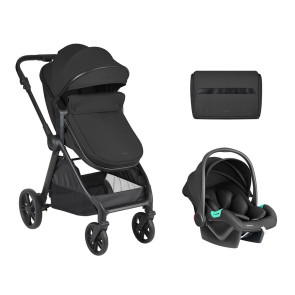 KIKKA BOO Комбинирана количка 2в1 ELOE BLACK