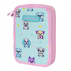 AstraBag Несесер Puppie`s world двоен, без аксесоари