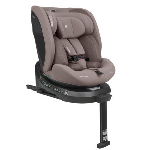 KIKKA BOO Стол за кола I-SIZE I-ORBIT 360° ISOFIX (40-150 см.) MOCHA
