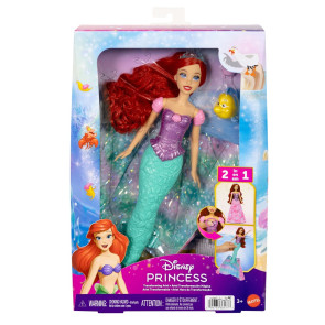 DISNEY PRINCESS Fashion Doll Трансформираща Се Ариел