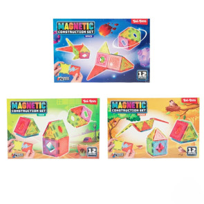 TToys Magnetic Магнитен Конструктор 12ч.