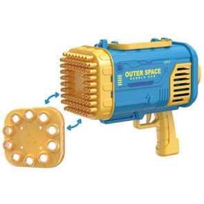 Bubble Gun Outer Space Базука за 80 Балончета Синя