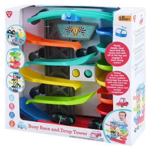 PLAYGO Комплект Състезателна Писта и Кула