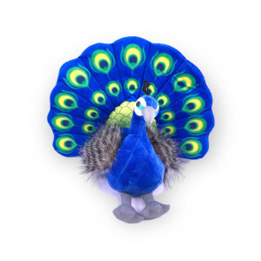 Плюшен паун 30 см.