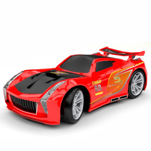 Кола Smart с часовник и гласови команди червена