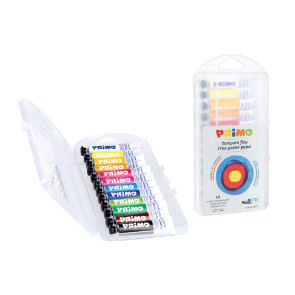 Primo Темперни бои 12 цвята х 7.5 мл в алуминиеви тубички, PPL кутия