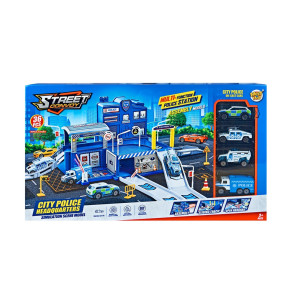 Street Convoy Полицейско Управление с 4 Коли