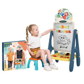 Drawing Board Двустранна Дъска за Писане със Стол