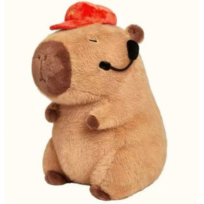 Плюшена Капибара с аксесоар 20см