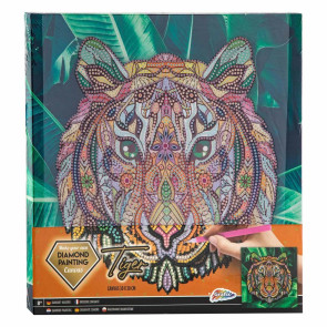 GRAFIX украси картина Diamond Painting Tiger