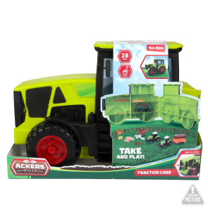 Ttoys Трактор Куфар с Животни и Фермерски Принадлежности