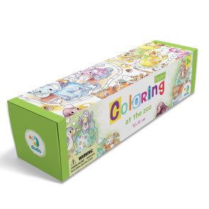 DODO Постер за оцветяване в зоопарка