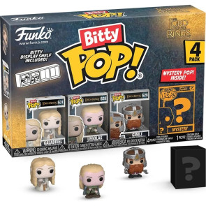 FUNKO BITTY POP 4-PACK The Lord Of The Rings Галадриел, Леголас, Гимли, Mystery Pop