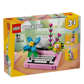 LEGO Creator Пишеща машина с цветя 31169