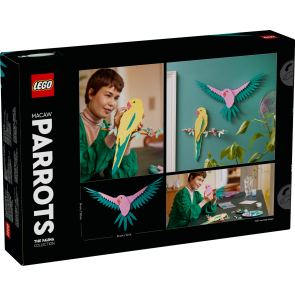 LEGO Art Колекция с фауна – папагал ара 31211