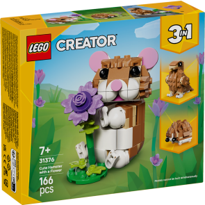 LEGO Creator Сладък хамстер с цвете 31376